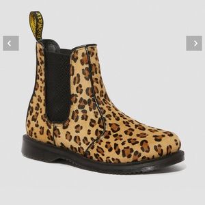 Dr Martins Leopard Chelsea Boots